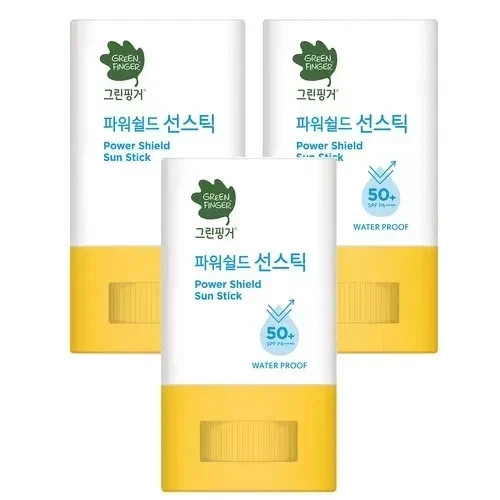 NEW Greenfinger Power Shield Sun Stick Waterproof SPF50+ PA++++ 14g x 3ea