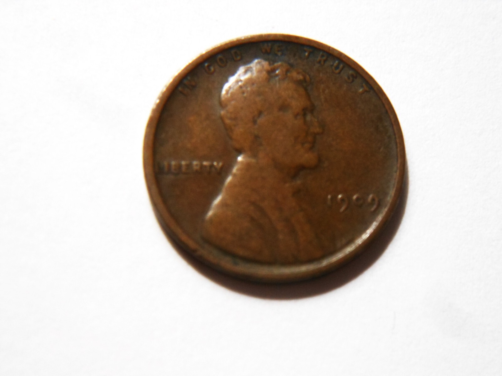 1909-P VF to F+ Lincoln Wheat Cent,  Nice Better Grade Vintage Coin to collect