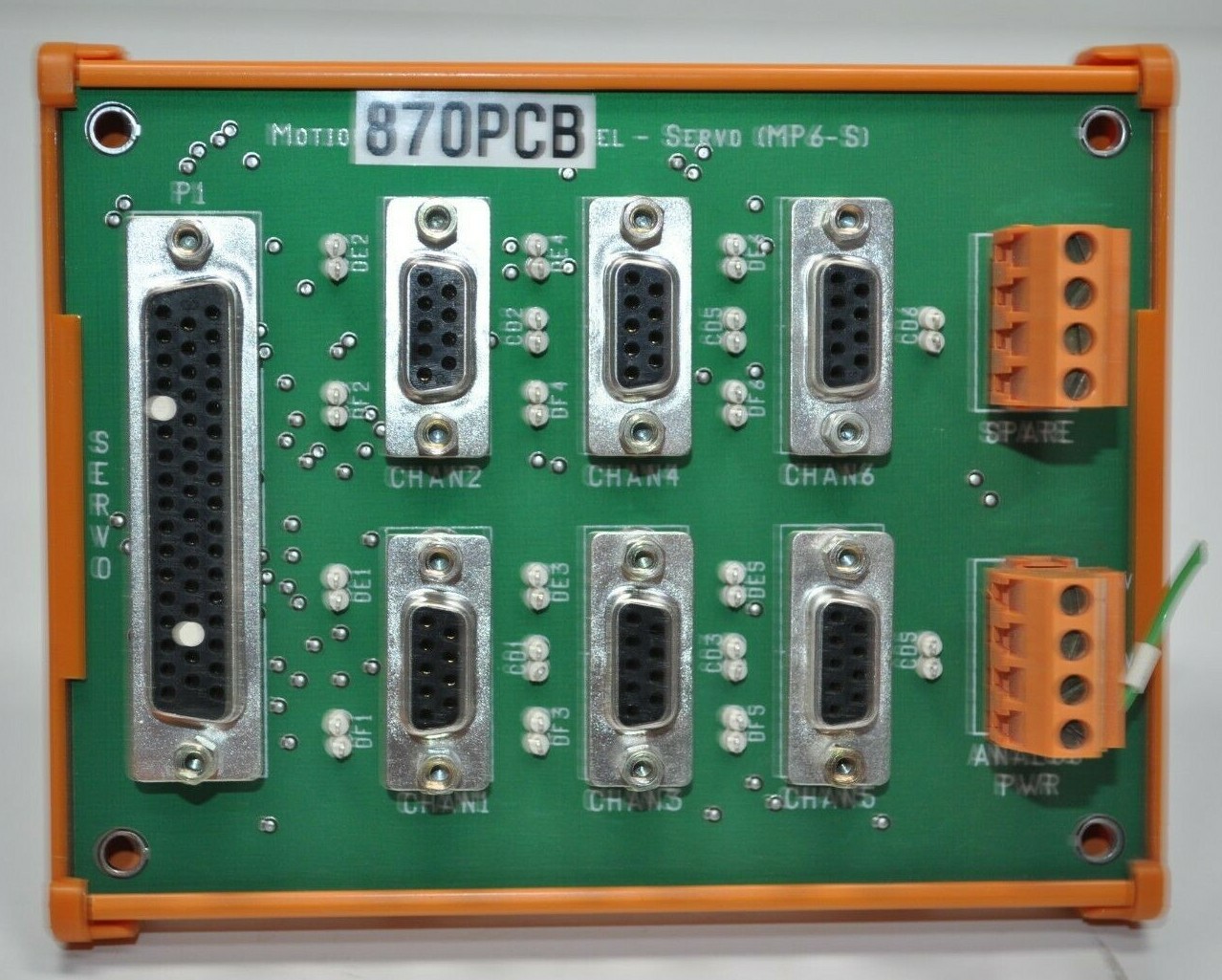 Adept 995907-67 MP6-S Motion Interface Servo Module 6-Channel 9-Pin D-Sub