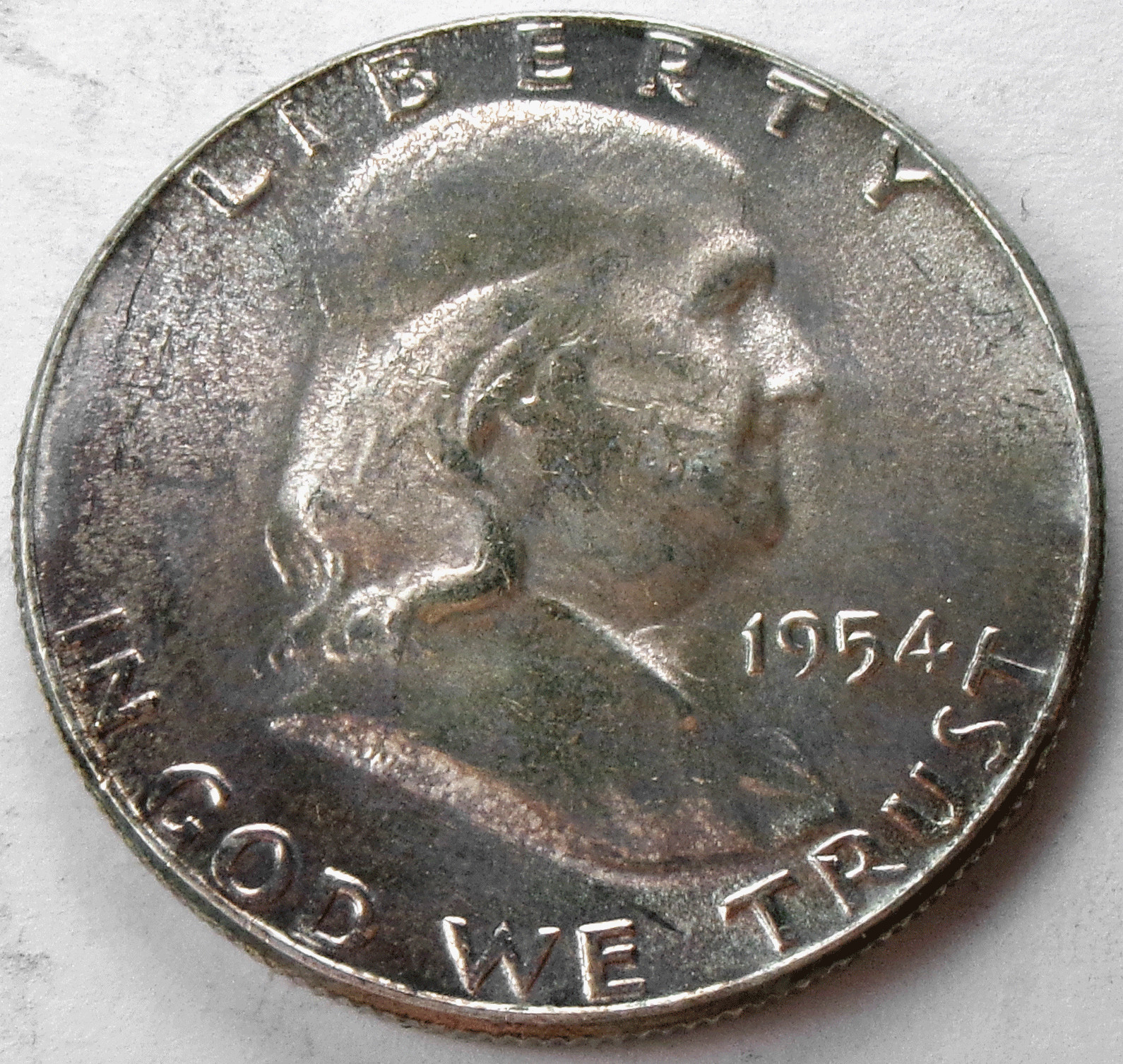 1954 Franklin 50¢ Half Dollar
