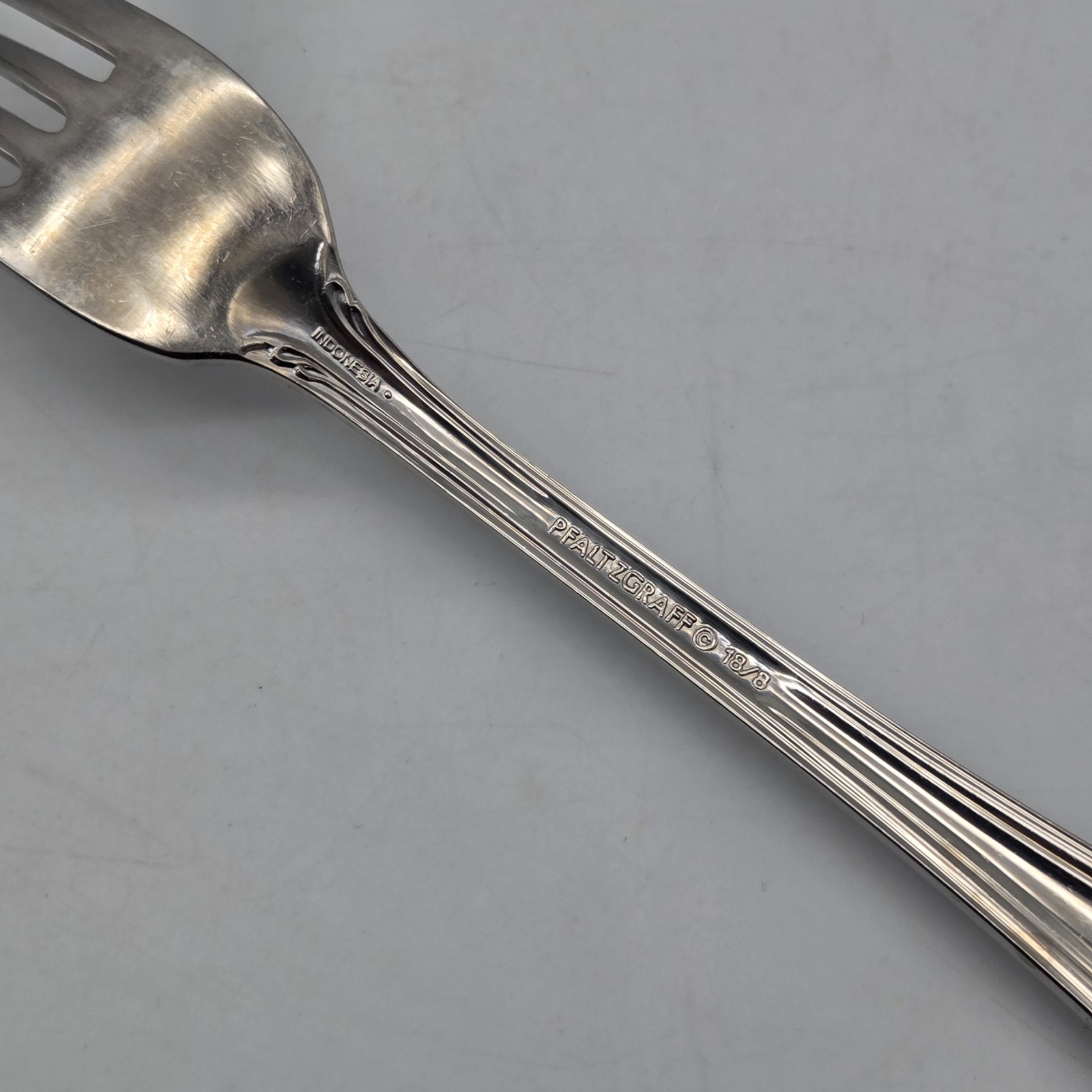 Pfaltzgraff ANSONIA Stainless Glossy Silverware Dinner Fork Flatware 7.5 Inch