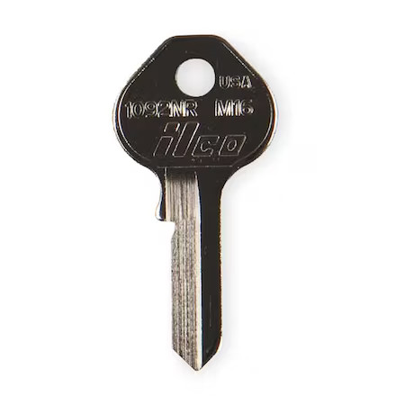 Kaba Ilco 1092Nr-M16 Key Blank, Brass, Master Padlock, Pk10