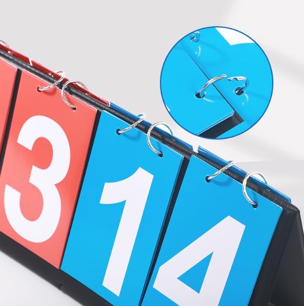 4-Digital Portable Table Top Scoreboard Flipper