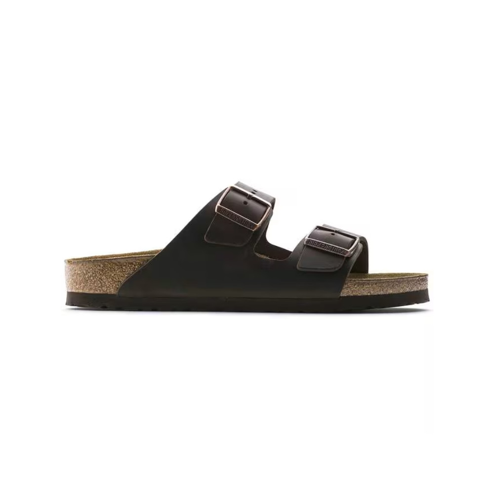 Birkenstock Unisex Arizona Oiled Leather Sandals - Habana