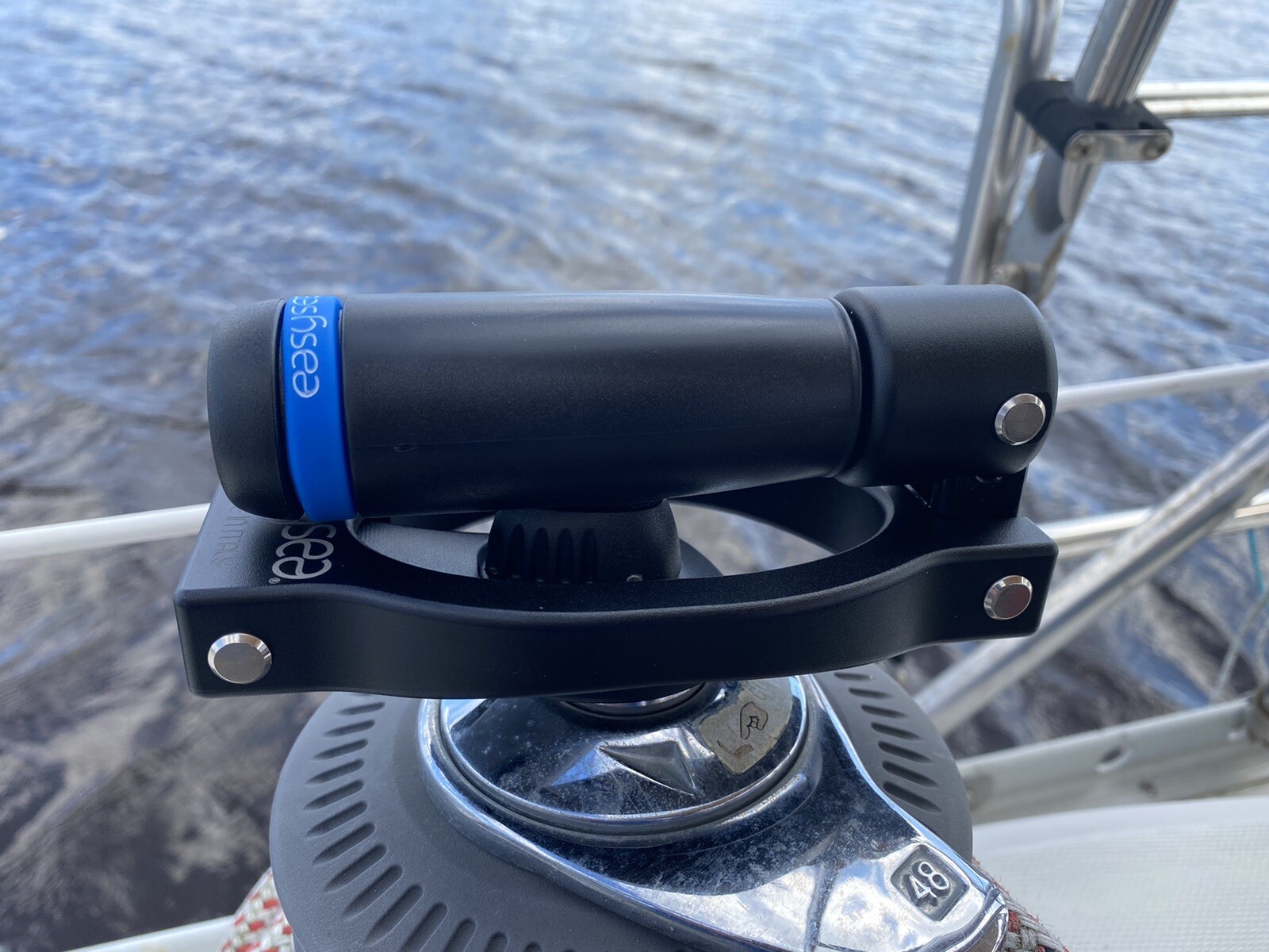 SAILBOAT FOLDING COLAPSIBLE WINCH HANDLE