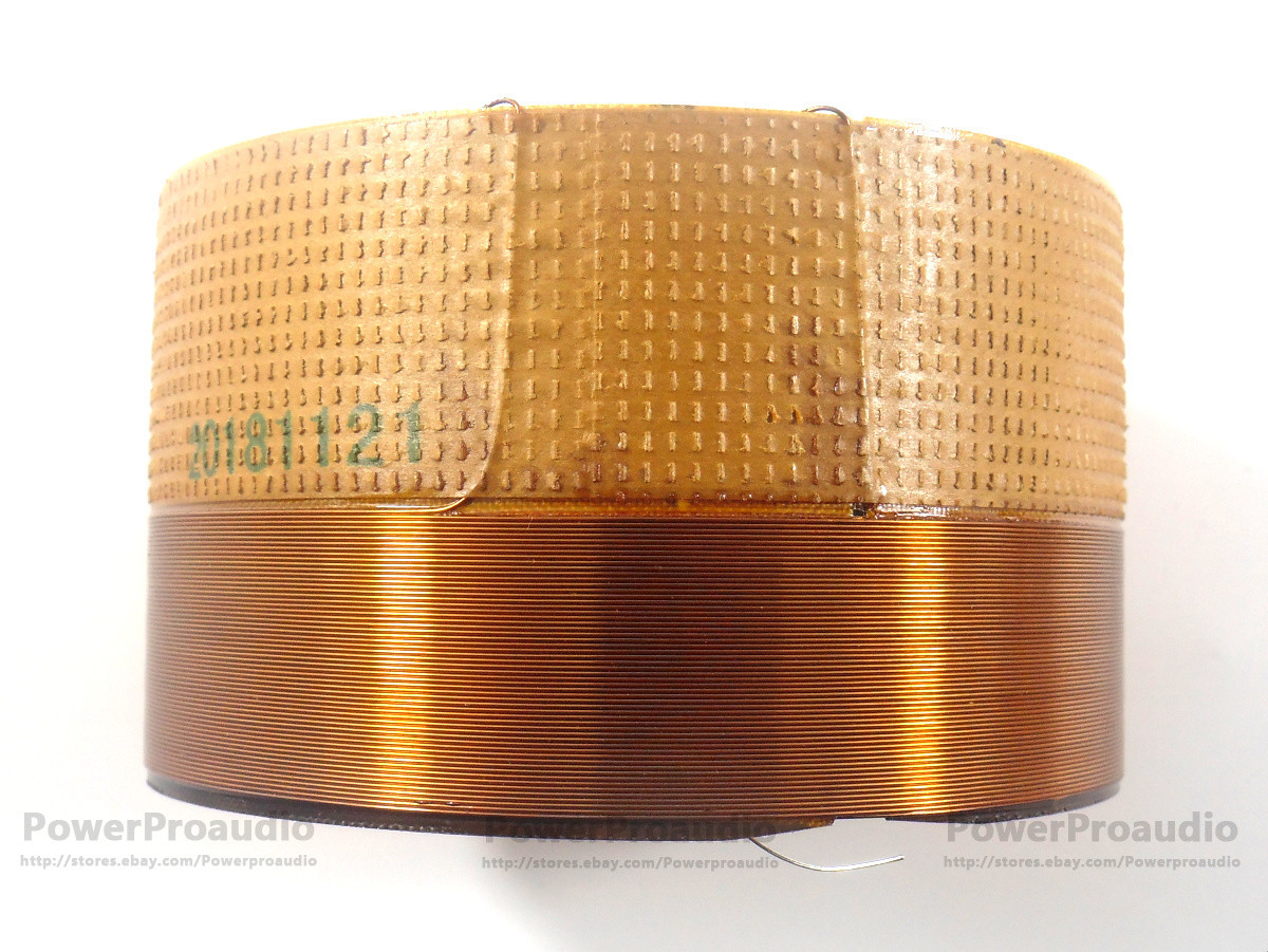 2X hiqh Quality Replacement Voice coil For B&C 18TBX100-8 8Ohm Tweeter Speaker