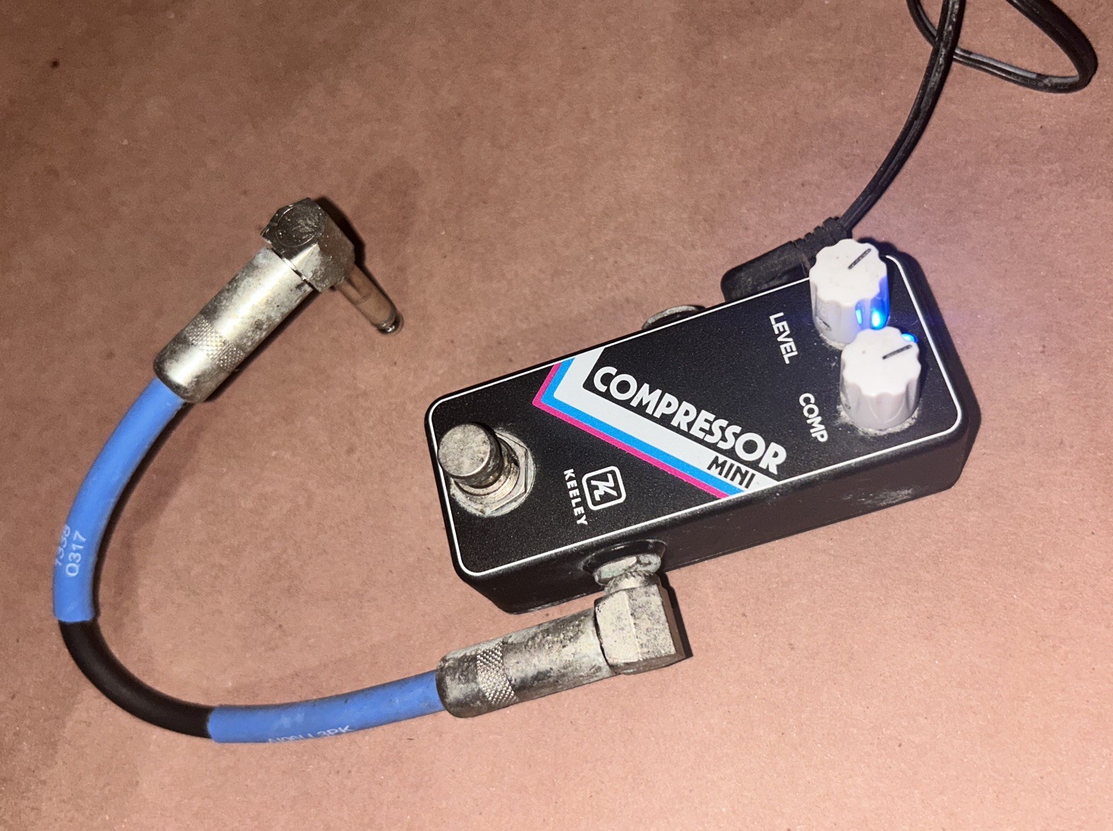 Used Keeley Compressor Mini Guitar Effects Pedal