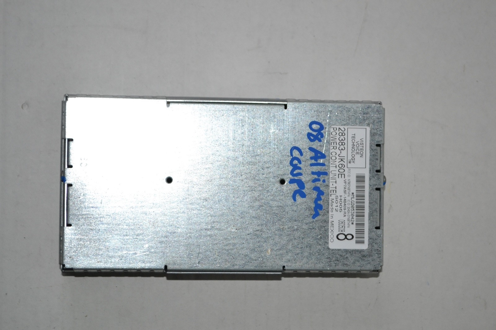 2007 07 2008 08 2009 09 NISSAN ALTIMA PHONE POWER CONTROL UNIT 28383-JK60E OEM