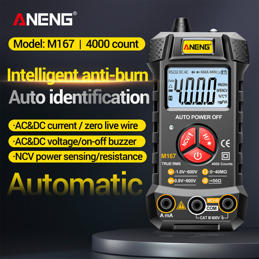 Digital Electrical Tester Smart Multimeter Automatic Multitester Equipment New