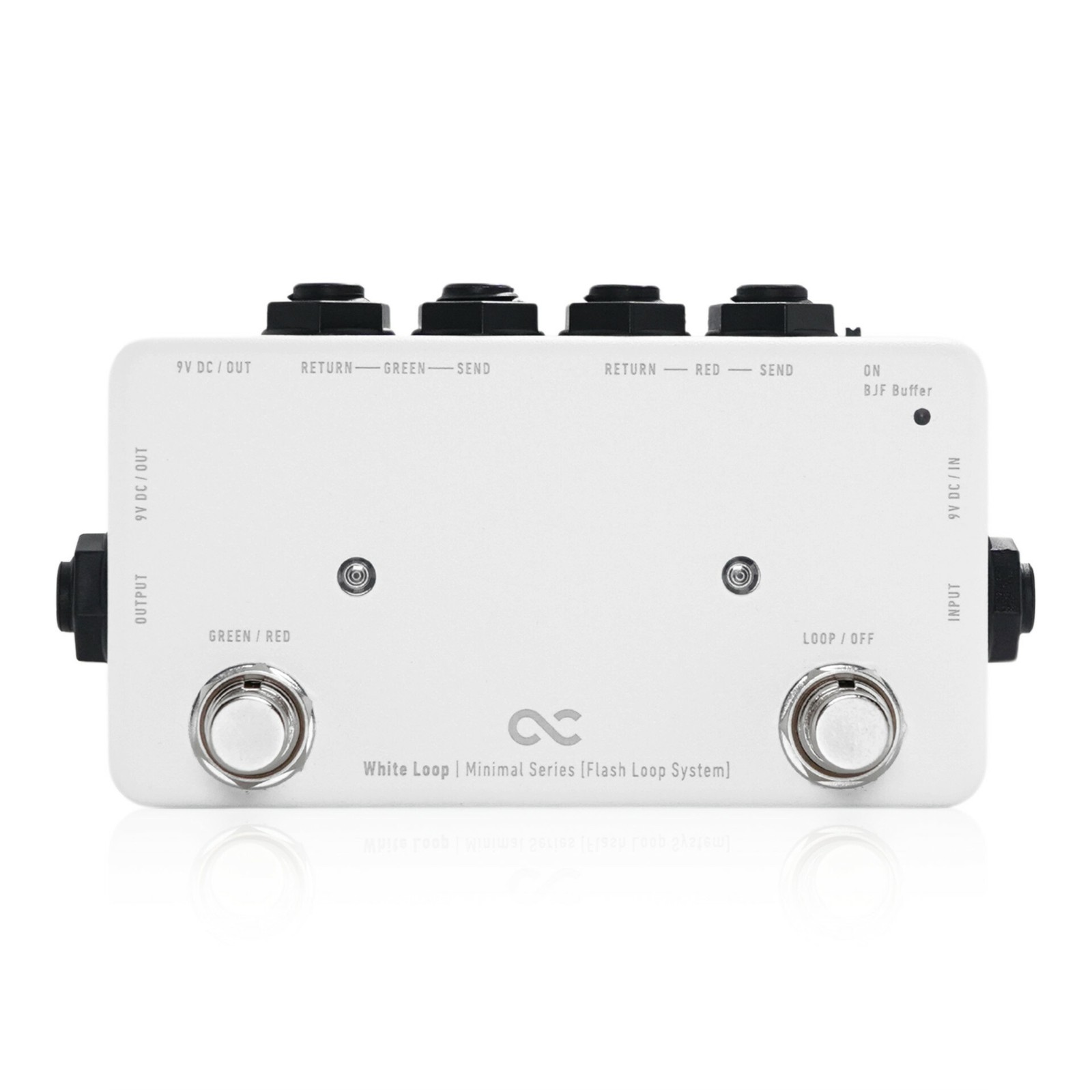 One Control Minimal Series White Loop With BJF Buffer - A/B Switch / True Bypass