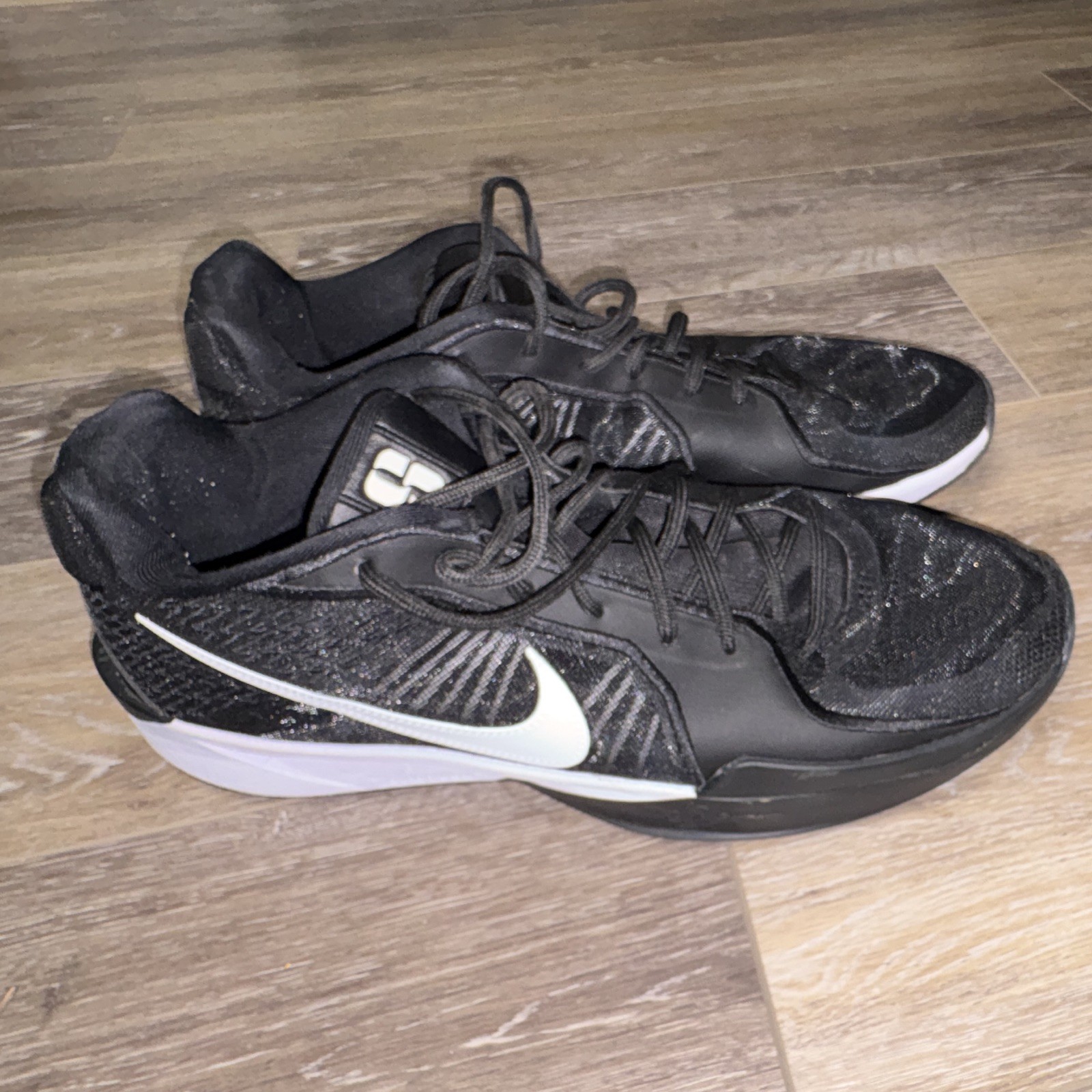 Nike Sabrina 2 TB Basketball Black White HM5038-601 men’s Size 15.5