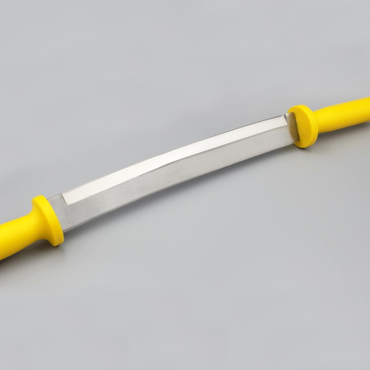 Wiebe 12" Pro Dual Handle Fleshing Knife – Two-Edge System