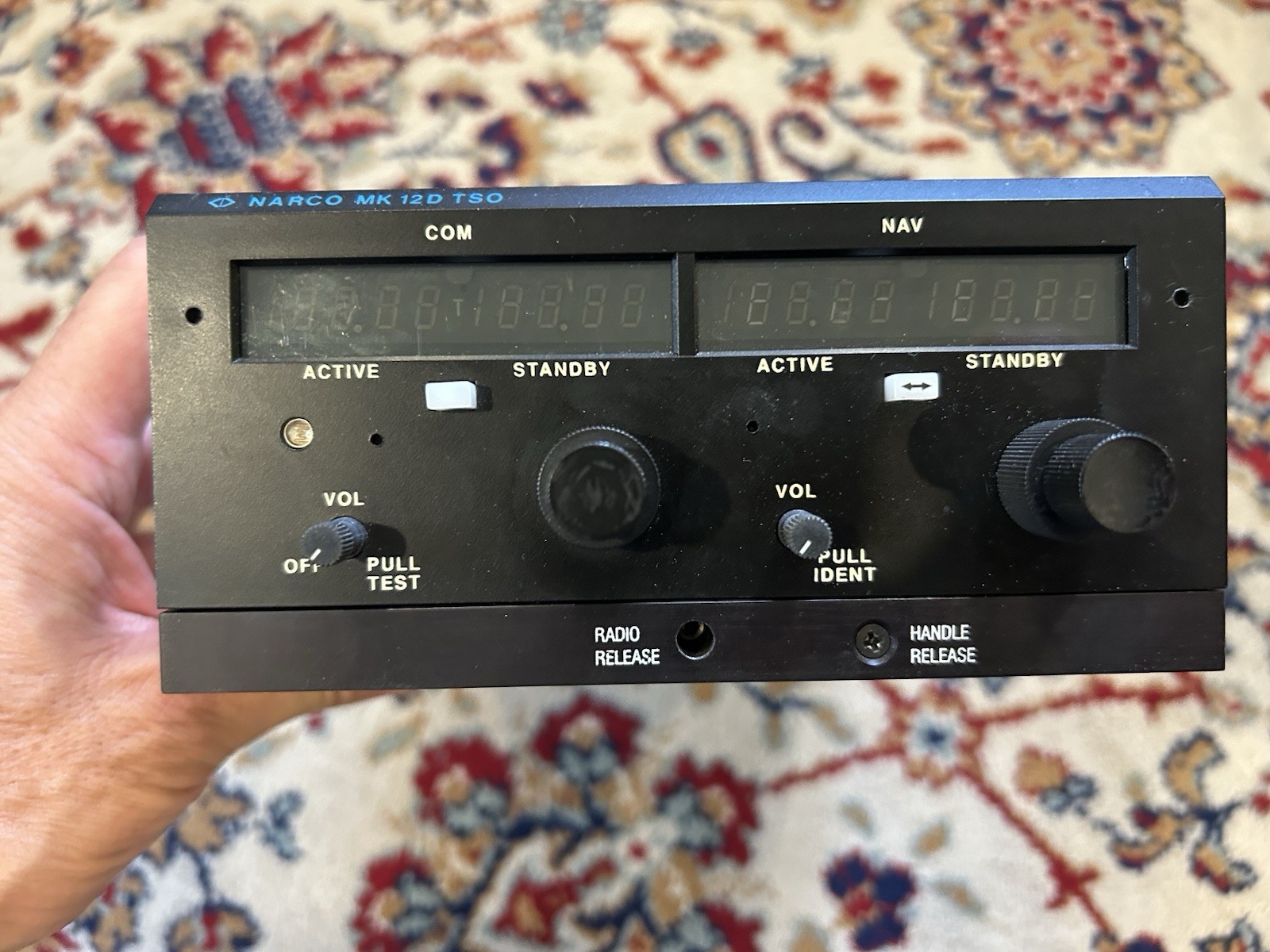 Three narco MK12D Radios For Parts Or Repair