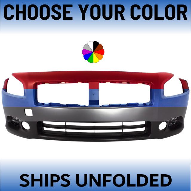 NEW Choose Your Color Painted Front Bumper For 2009-2014 Nissan Maxima