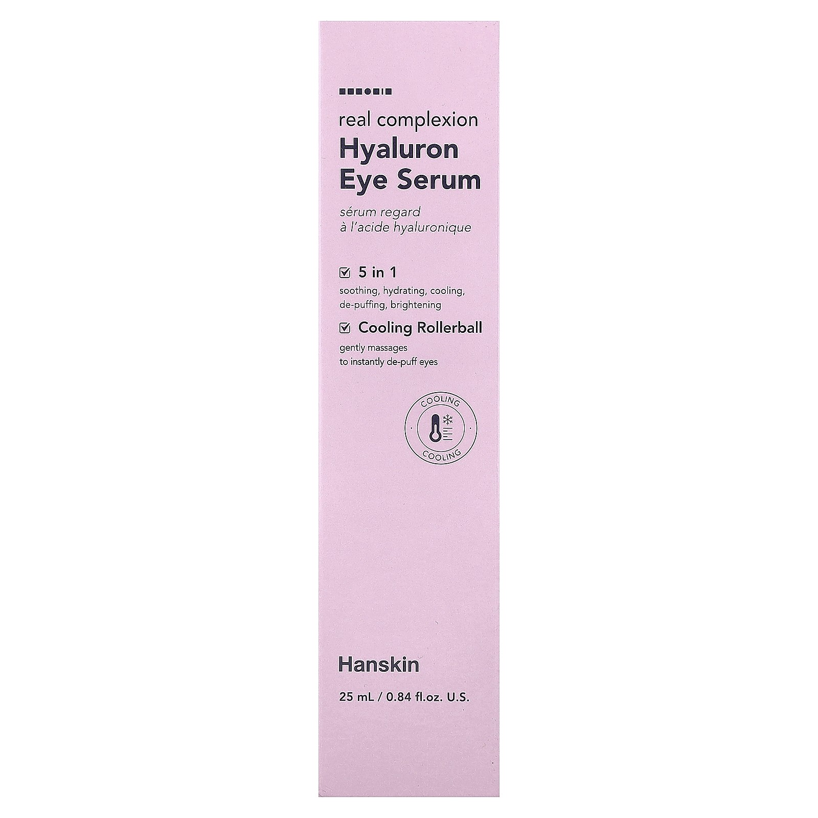 Real Complexion, Hyaluron Eye Serum, 0.84 fl oz (25 ml)