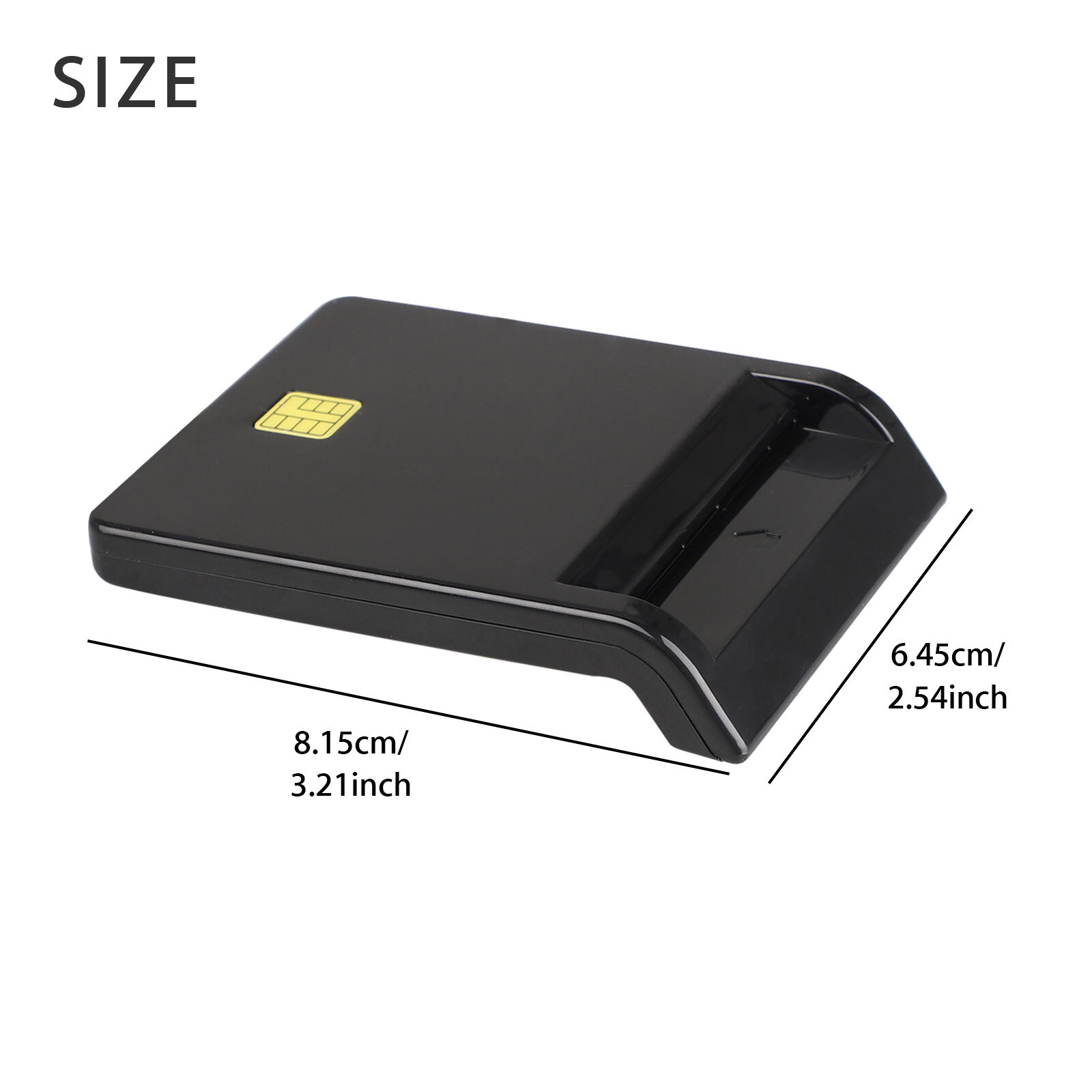 USB2.0 Smart Card Reader DOD Military CAC Common Access-Bank card-ID for Mac OS