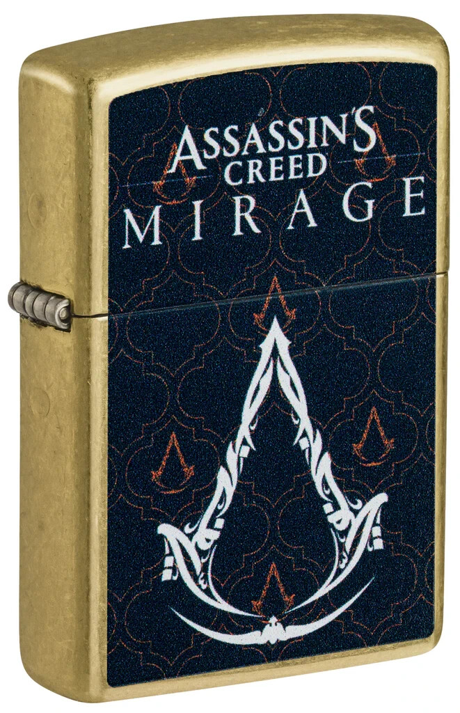 Zippo Assassin's Creed Mirage Design Street Brass 46157