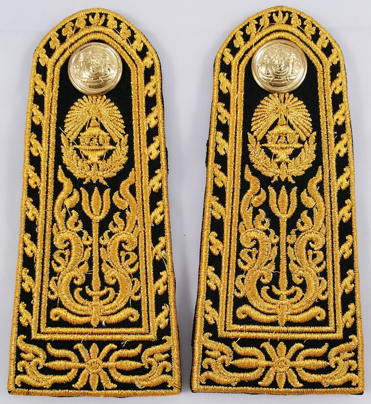 Cambodia Royal Monarchy Prime Minister Hun Sen Manet Ceremonial Shoulder Boards