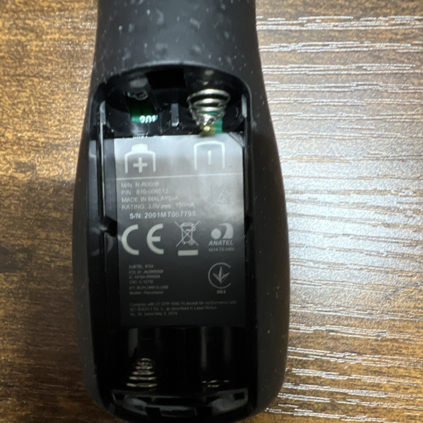 Logitech R400 Wireless Presentation Remote Laser Pointer USB Receiver