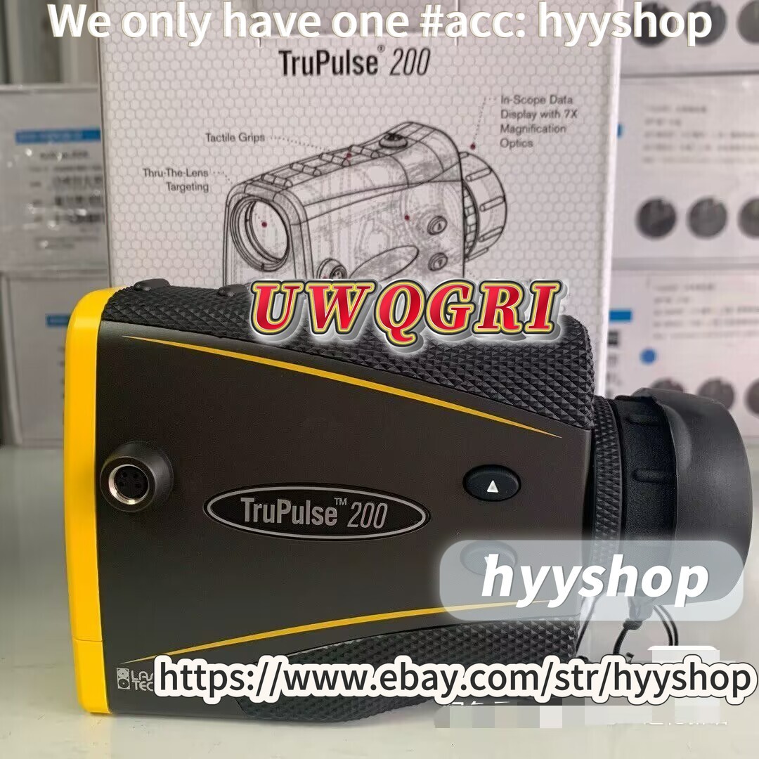 //Laser Technology TruPulse 200 Laser Rangefinder new black/b#HL