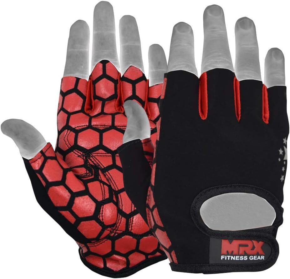 Women Fitness Training Gloves Exercise Weight Lifting Extra Grip Cross fit Glove
