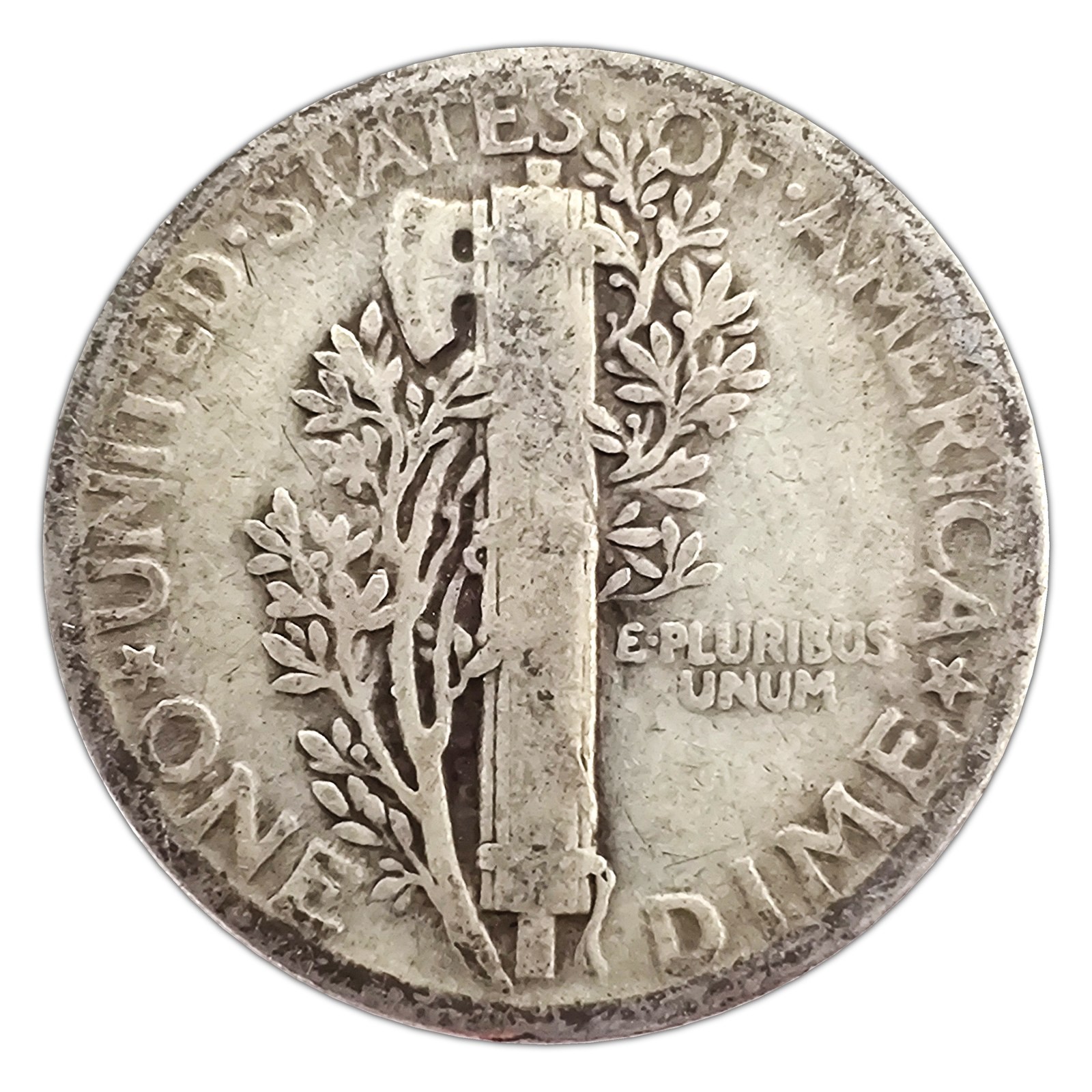 1930-P Mercury Dime G Good 90% Silver