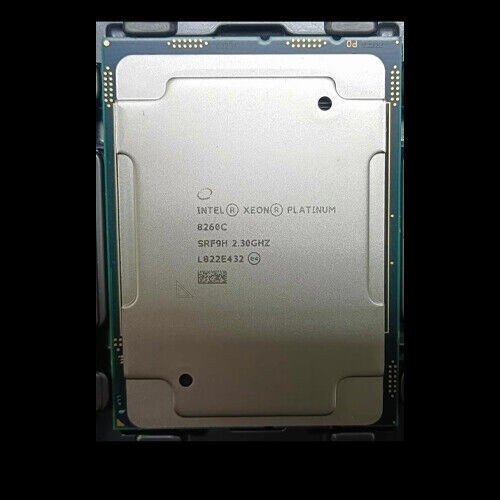 Intel Xeon Platinum 8260C CPU 24 Core 48 Threads LGA-3647 QS ES Processor/*
