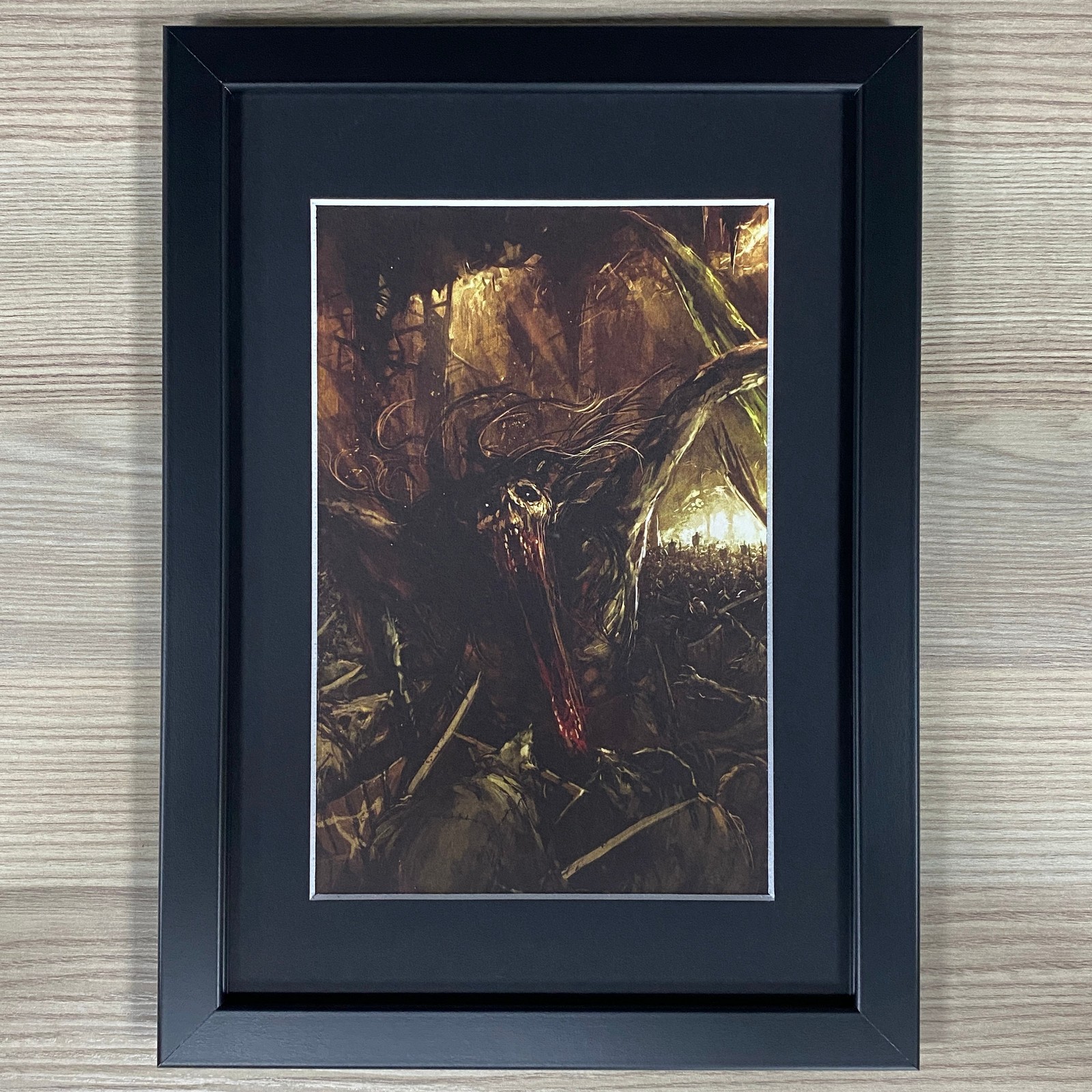 MOURNGUL FRAMED ART DEATH MONSTROUS ARCANUM WARHAMMER AGE OF SIGMAR OLD WORLD
