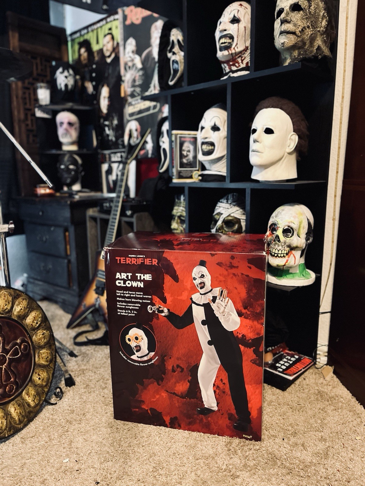 Spirit Halloween  Terrifier Art The Clown  Animatronic