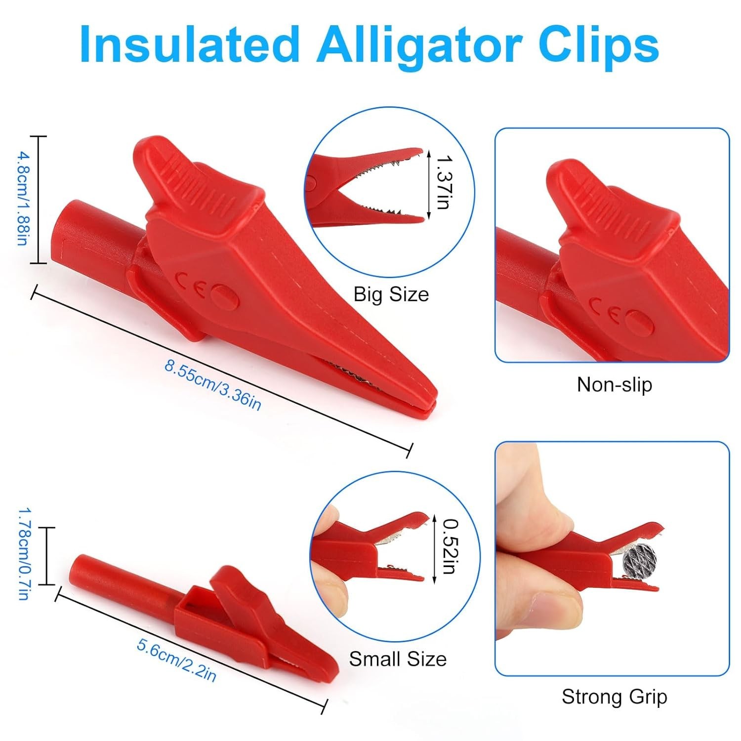 25PCS Silicone Multimeter Leads Kit: Replaceable Wire Piercing Probes, Hook...