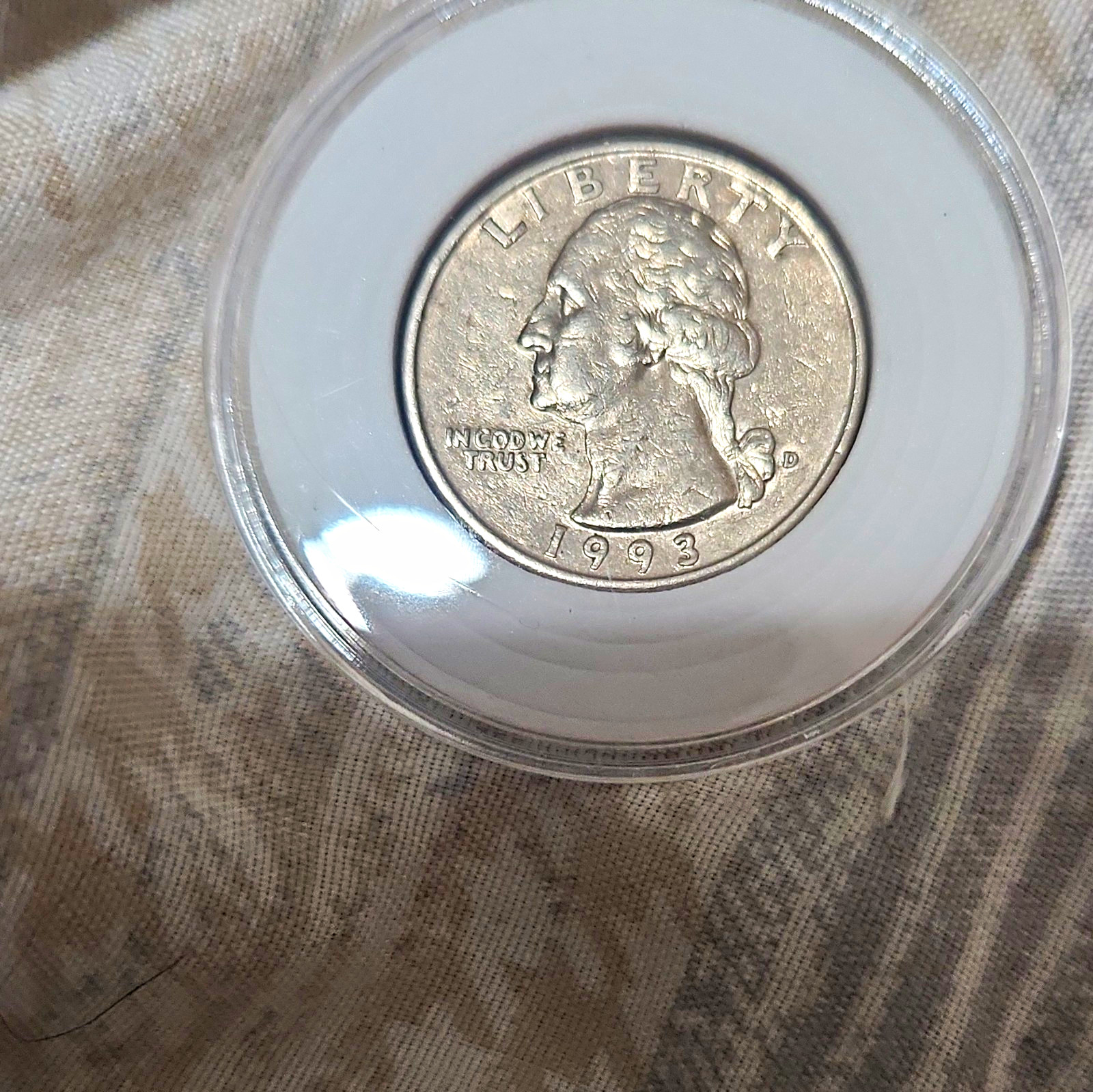 1993-D Washington Quarter 25C Business Strike Denver Mint Copper KM#164