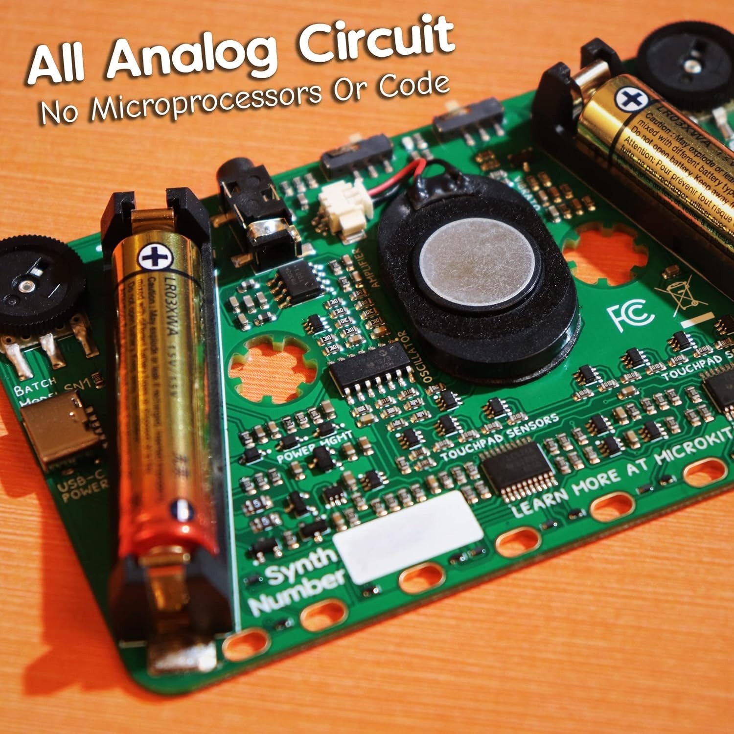 Synth-a-Sette: Compact Cassette-Sized Pocket Synthesizer with Alligator Clips