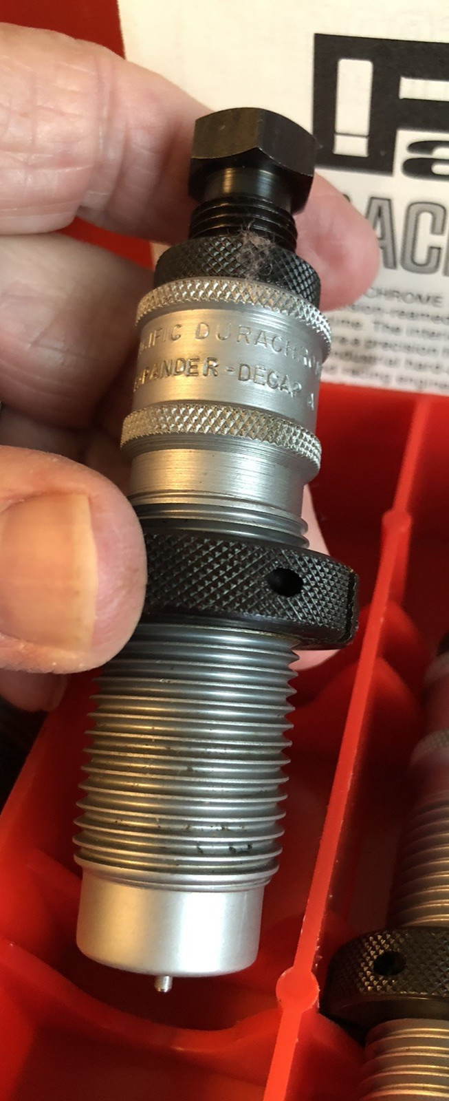 Pacific Durachrome 45 ACP Reloading Die Set 3 Die Set