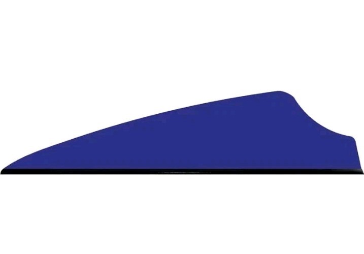 Q2i Archery Fusion X-II Fletches/Vanes  ROYAL BLUE 100 Pack 1.5" Inches