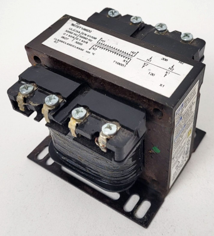 9070T100D3 Square D 50/60Hz 0.1 kVA Transformer  - Next Day Option