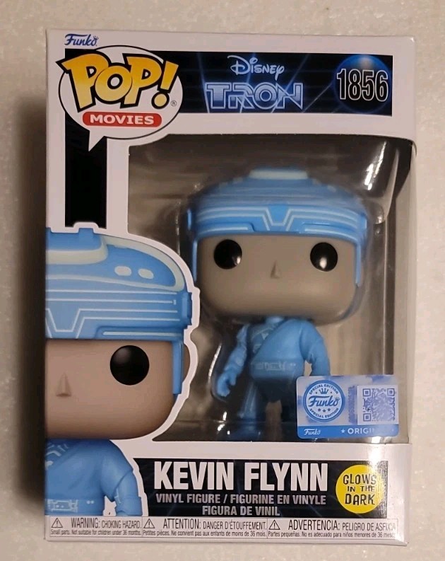 Funko Pop! Vinyl: Tron - Kevin Flynn (Glow) - Funko (Exclusive) #1856