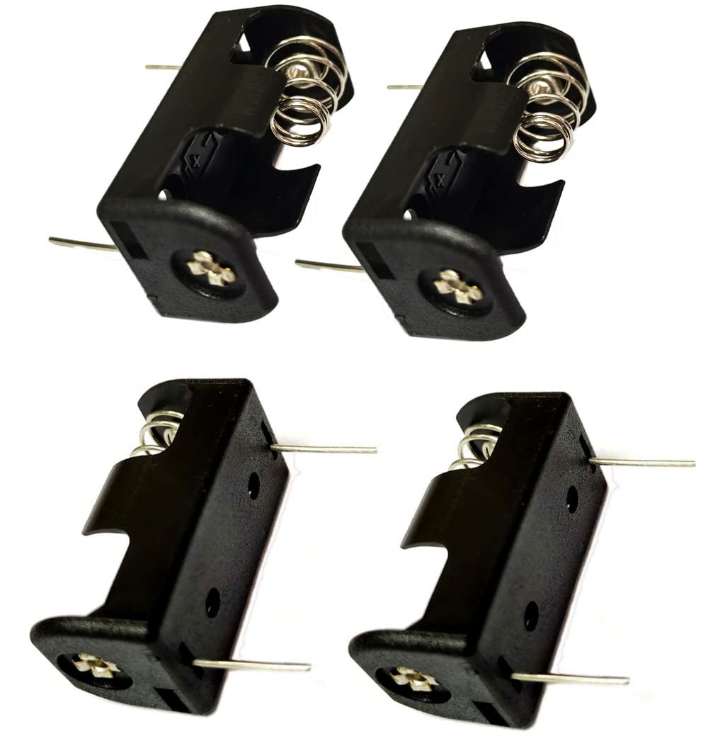 (Pack of 4 14250 Battery Holder, 1/2AA ER14250 Battery...