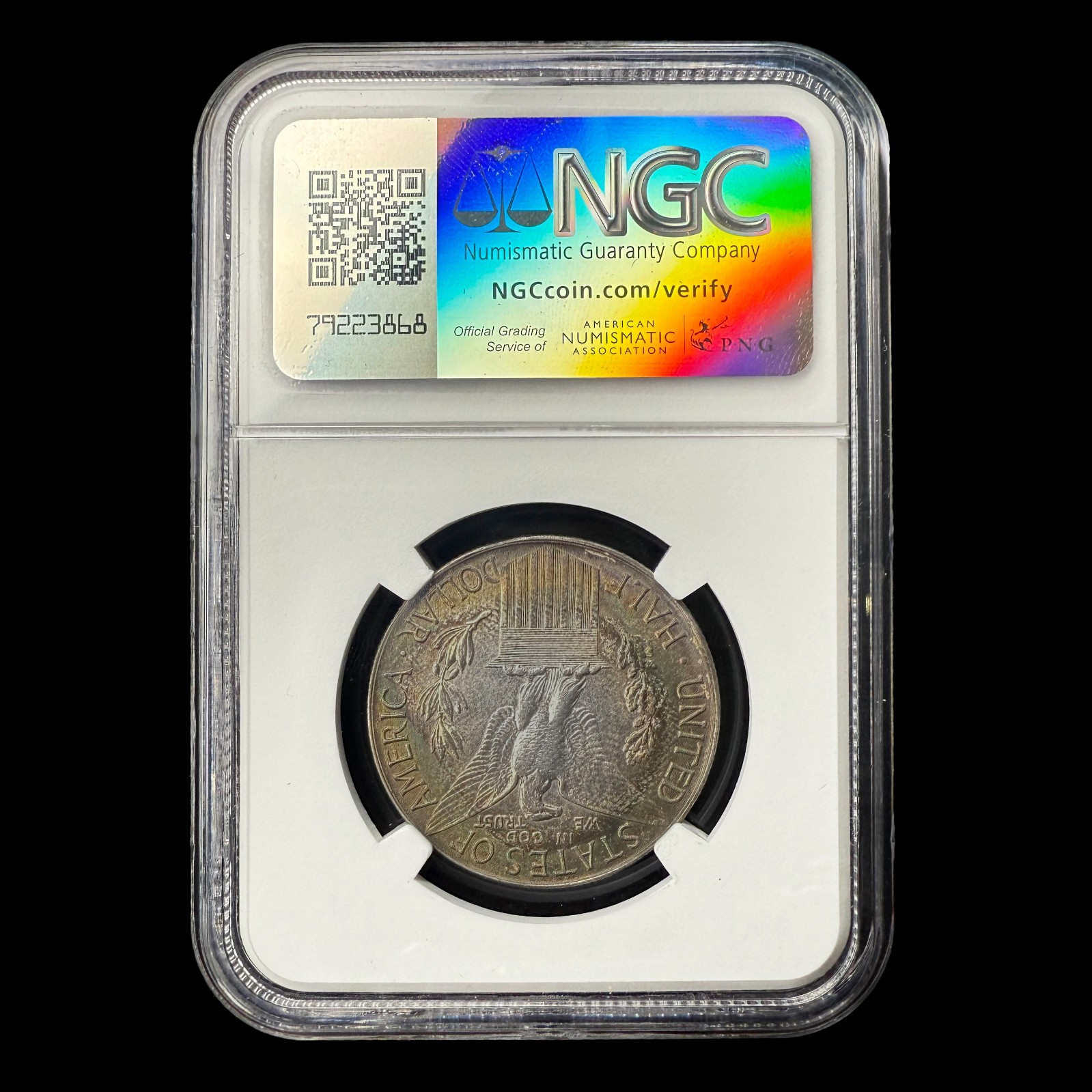 1915 S Panama-Pacific Pan-Pac 50 C Commemorative Half Dollar Coin Graded NGC
