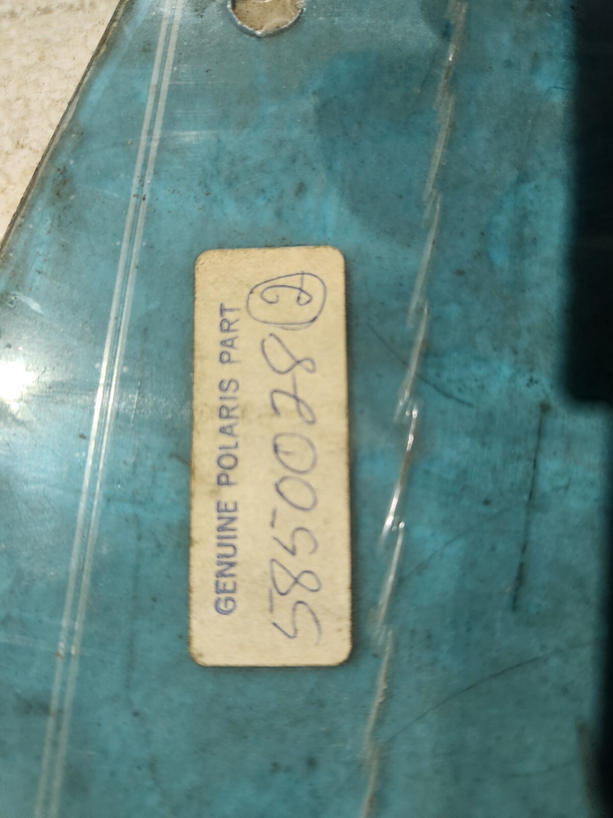 Nos Oem 1972 Polaris Tx Snowmobile Windshield
