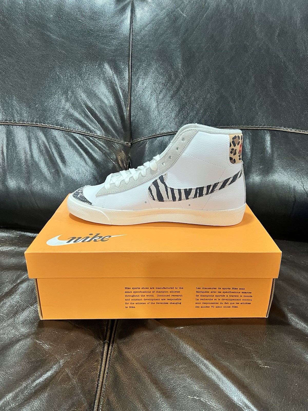 Nike Blazer Mid '77 VNTG - “White/Black-Sail-LT Iron Ore” - Size 8 (Brand New)