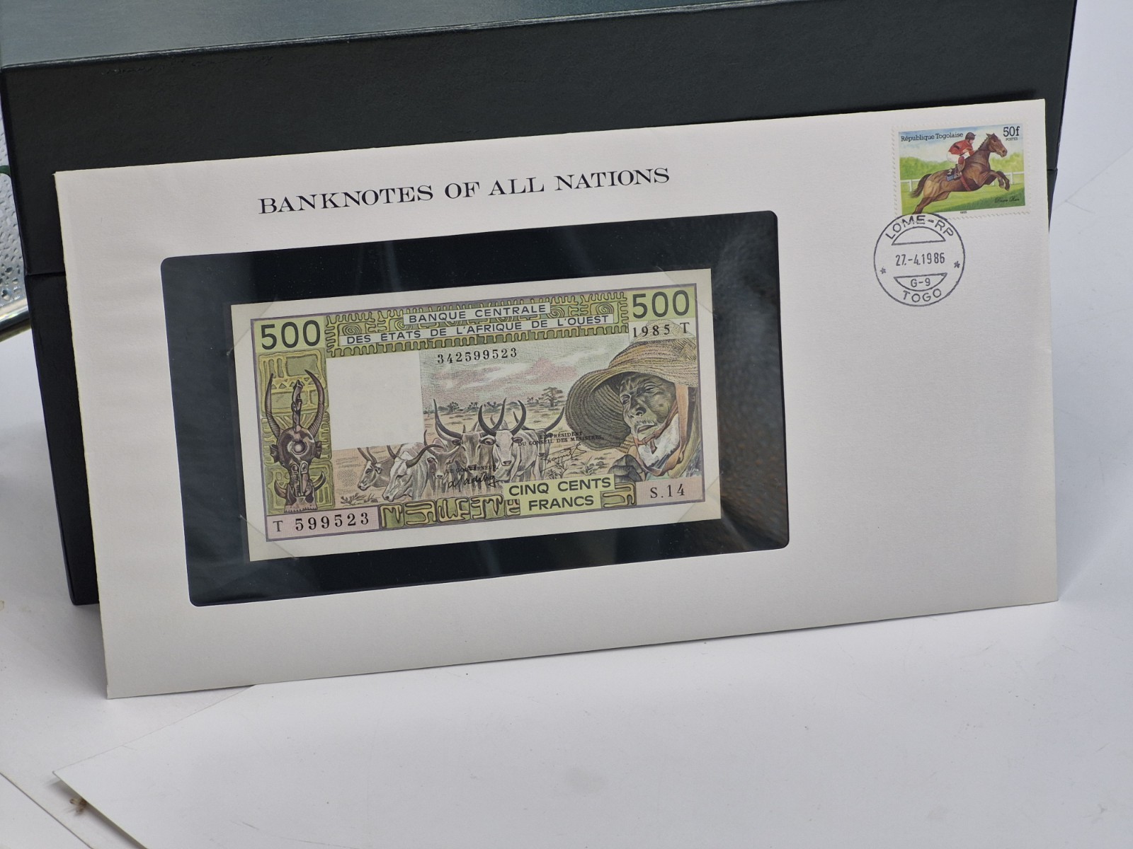 Banknotes of All Nations West African State Togo 1985 500 Francs MINT