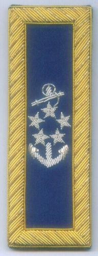 Civil War CSA Navy State SC Carolina Straps Boards Palm Uniform Unit ID Admiral