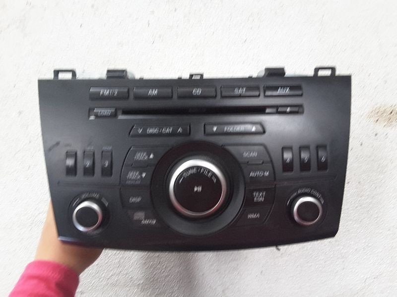 Audio Equipment Radio Tuner And Receiver MP3 Am-fm-cd Fits 12-13 MAZDA 3 184747