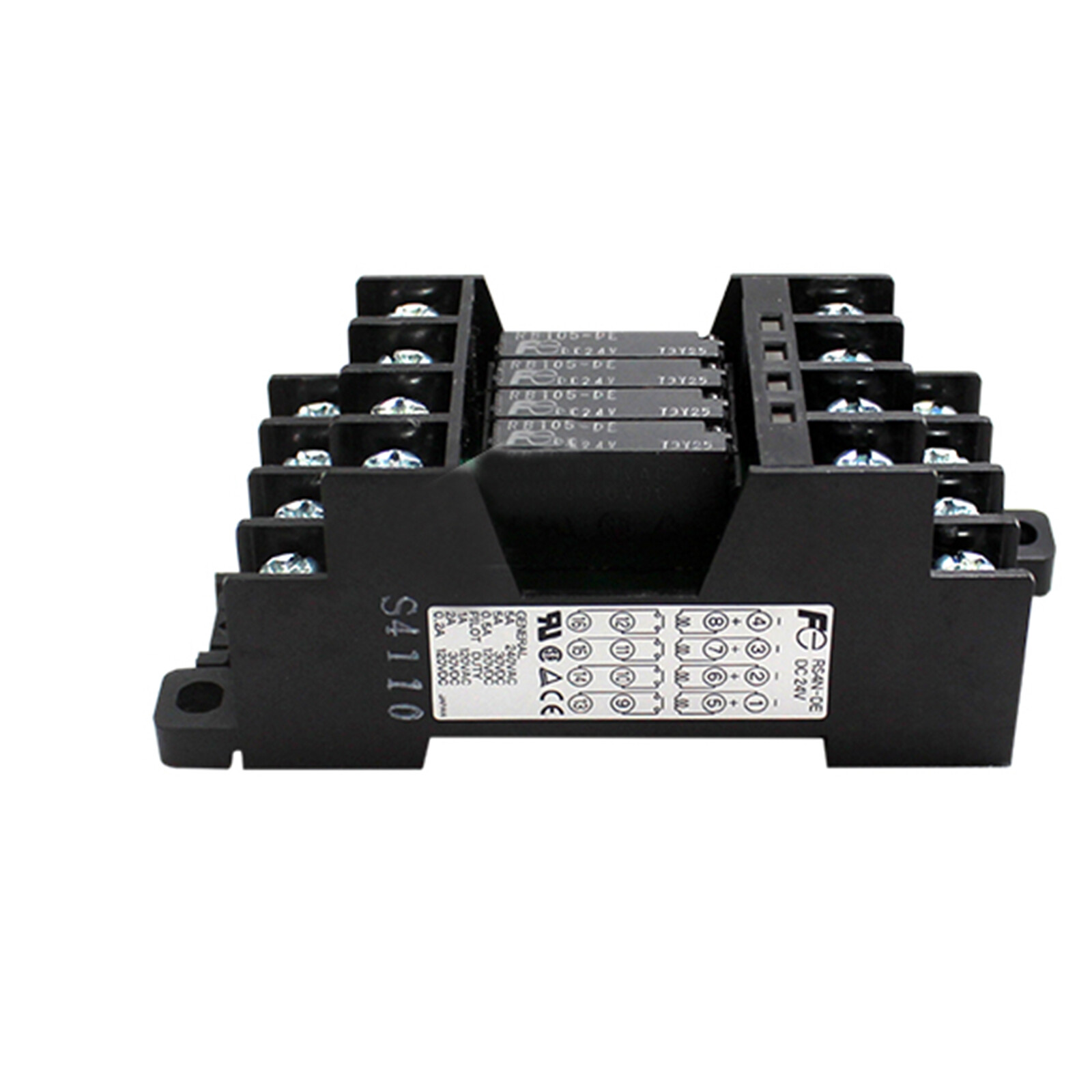FUJI RS4N-DE Terminal Relay Module Solid State Relay