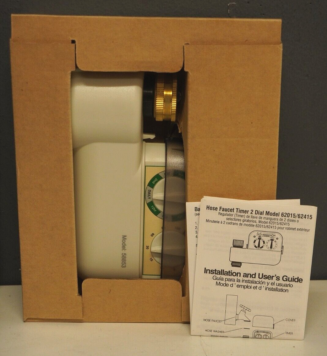 Better Homes Easy Dial Electronic WATERING TIMER