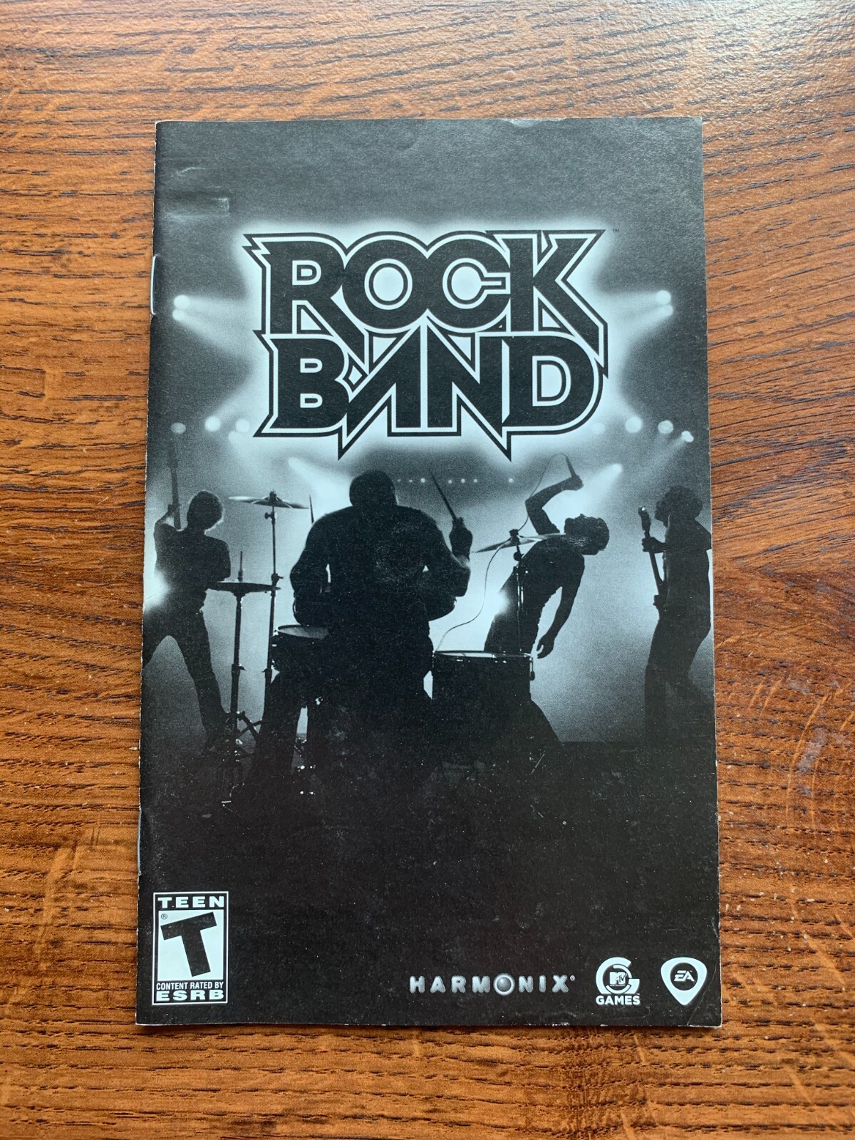 Rock Band PS2 Playstation 2 Instruction Manual Only