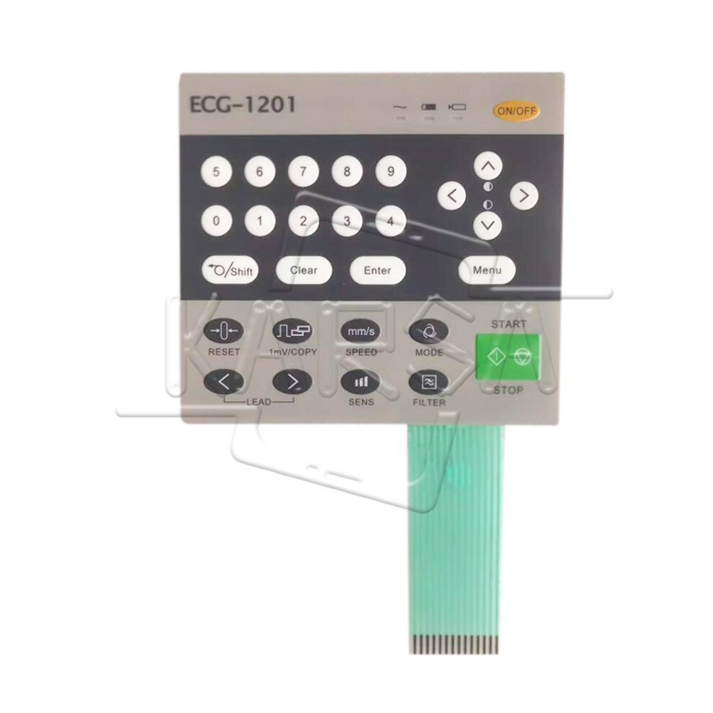 New for ECG1201 Membrane Keypad Keyboard Switch ECG-1201 Membrane Button
