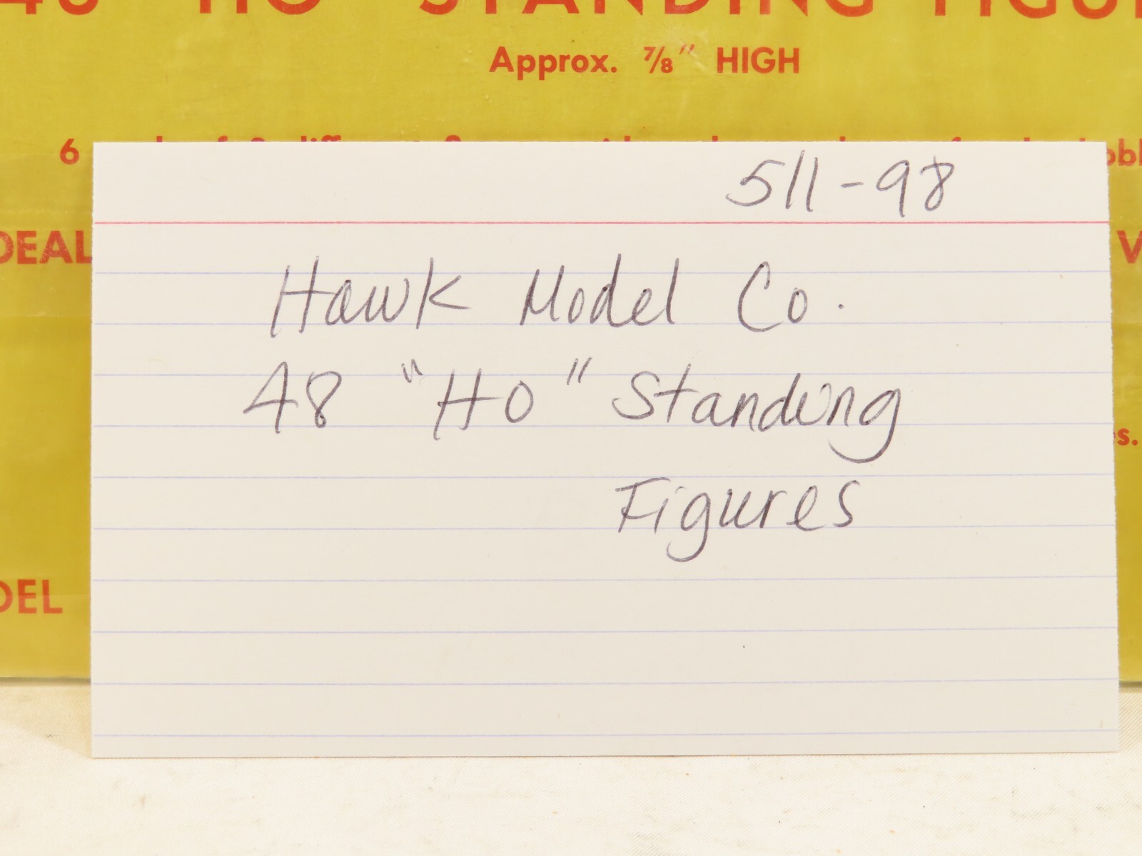 Hawk Models Co. 511-98 HO 48 Standing Figures LN