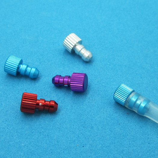 2x Alloy Gas Fuel Pipe Tube Stopper Dot Line Plug for Fuel Line RC Boat Car 4mm