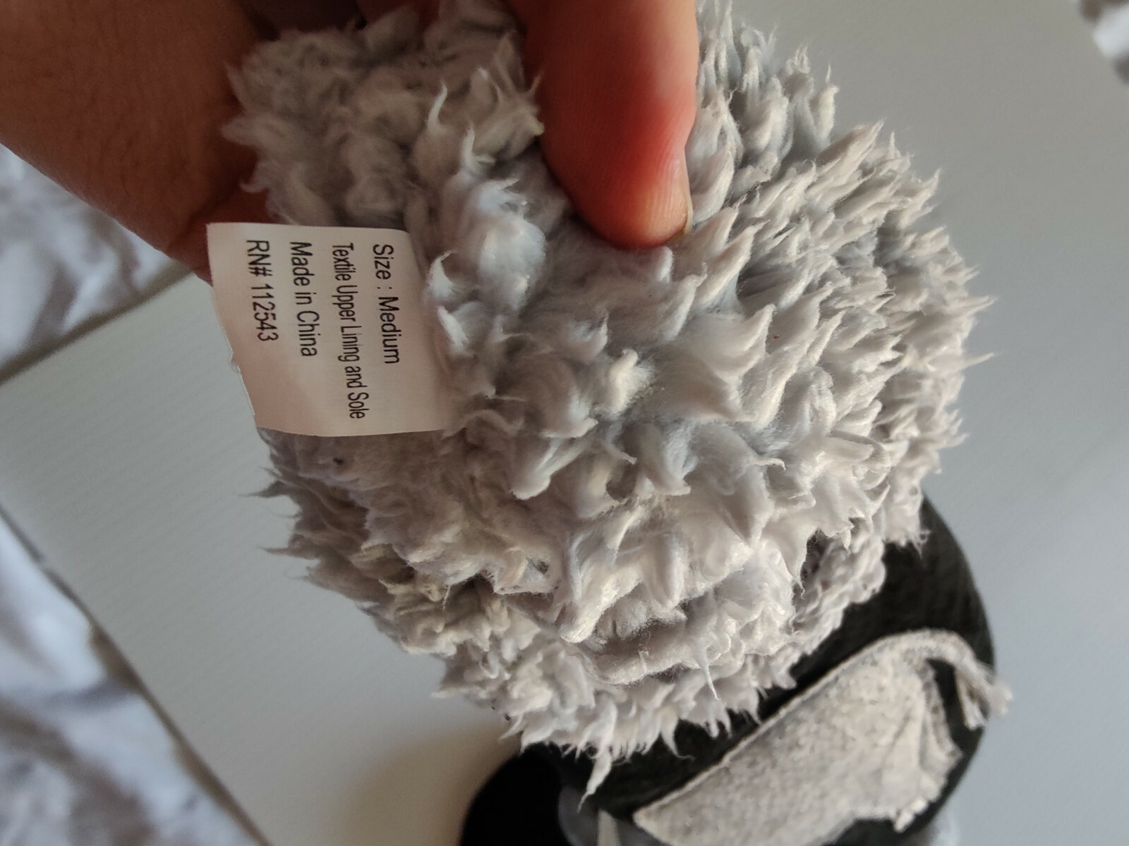 Snoozes! Elephant Slippers Medium M